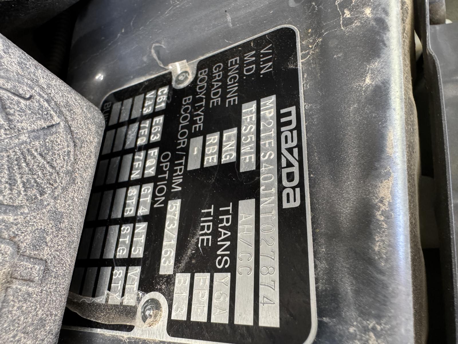 View MAZDA BT50 2022 4 Door Utility Breaking