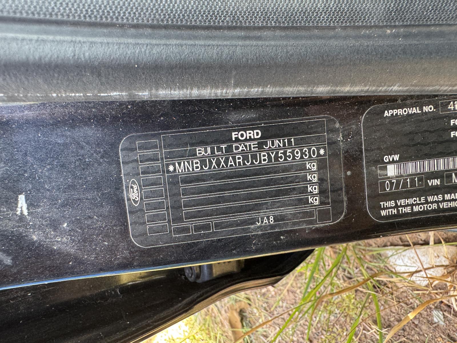 View FORD FIESTA 2011 5 Door Hatchback Breaking