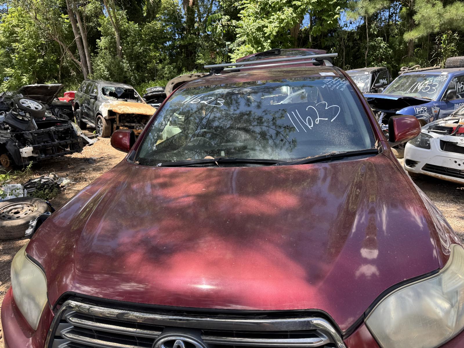 View TOYOTA KLUGER 2007 4 Door Station Wagon Breaking