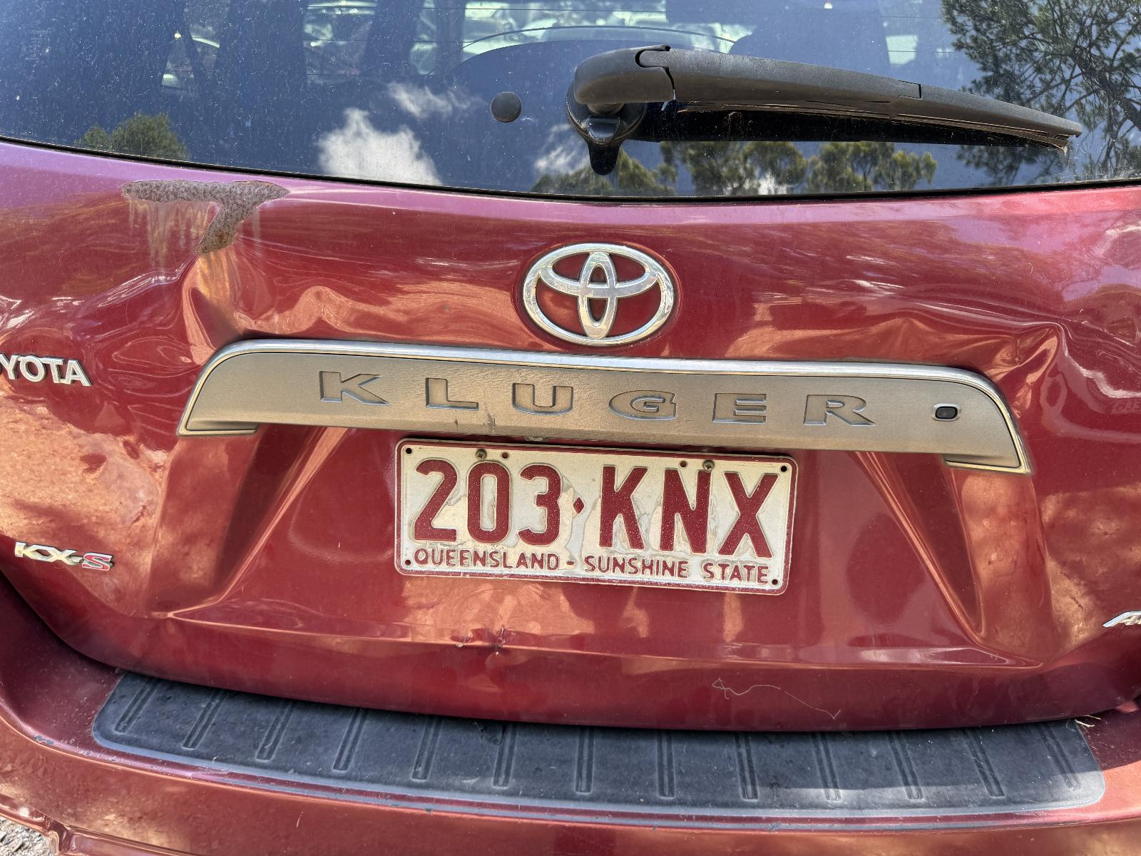 View TOYOTA KLUGER 2007 4 Door Station Wagon Breaking