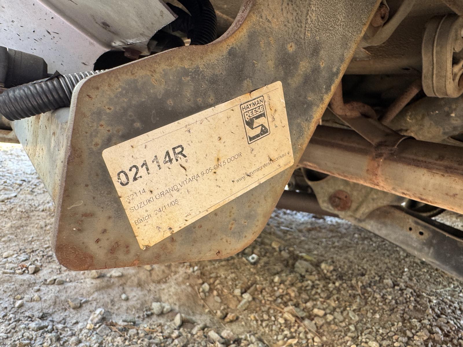 View SUZUKI VITARA 2007 5 Door Station Wagon Breaking
