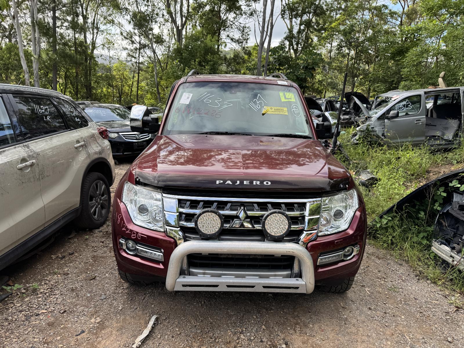 View MITSUBISHI PAJERO 2016 5 Door Station Wagon Breaking