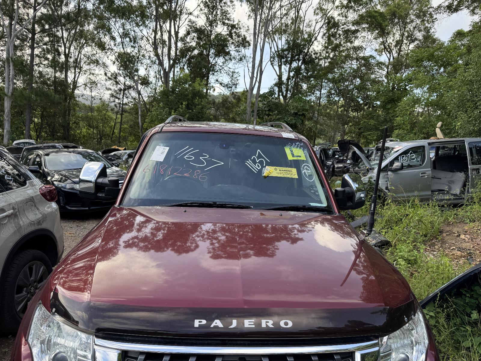 View MITSUBISHI PAJERO 2016 5 Door Station Wagon Breaking