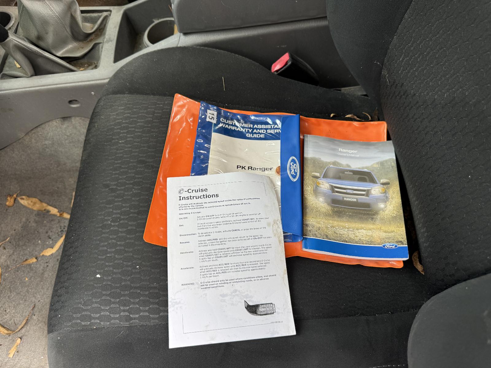 View FORD RANGER 2011 2 Door Utility Breaking