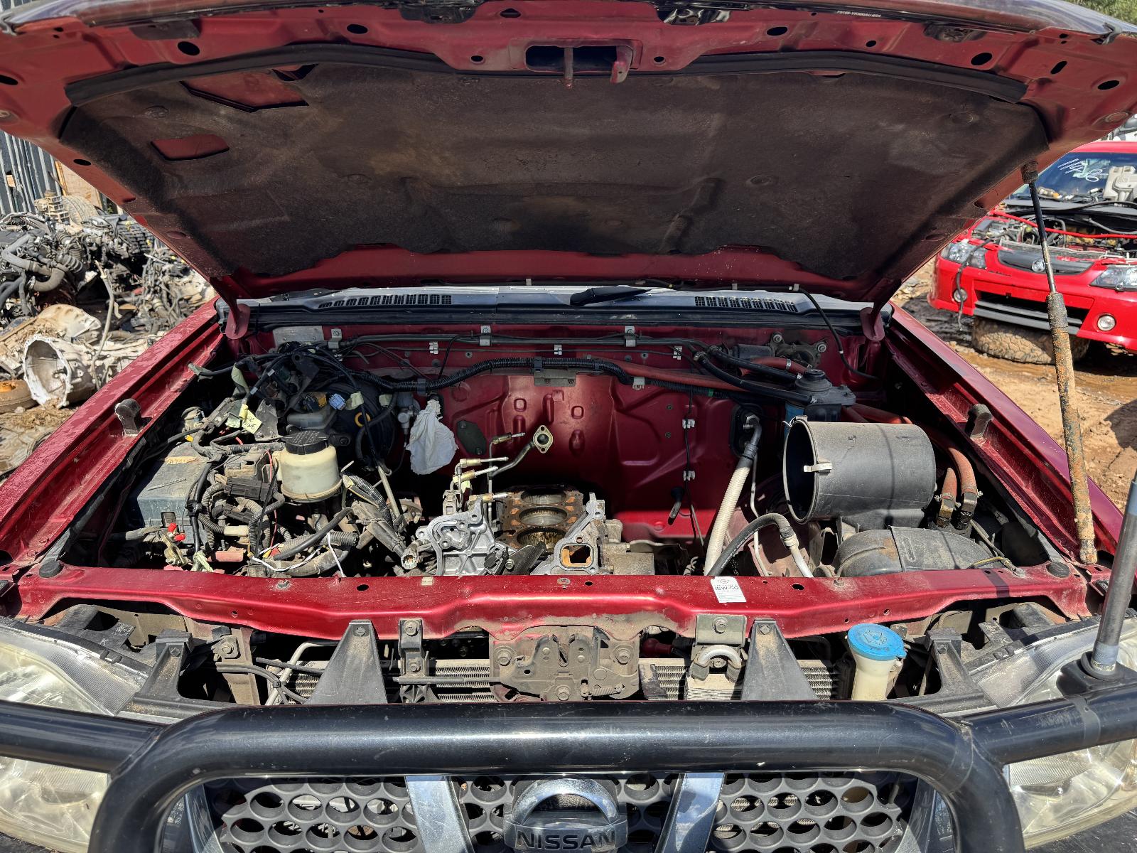 View NISSAN NAVARA 2003 4 Door Utility Breaking