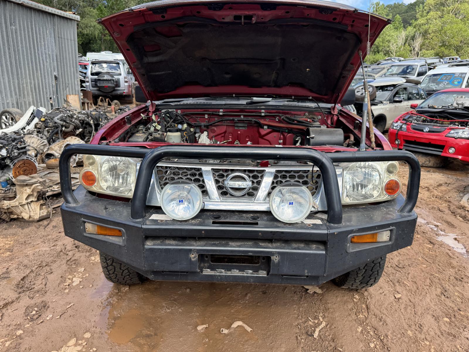 View NISSAN NAVARA 2003 4 Door Utility Breaking