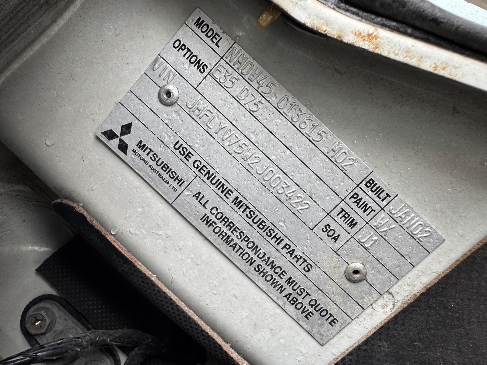 View Auto part Engine MITSUBISHI PAJERO 2002