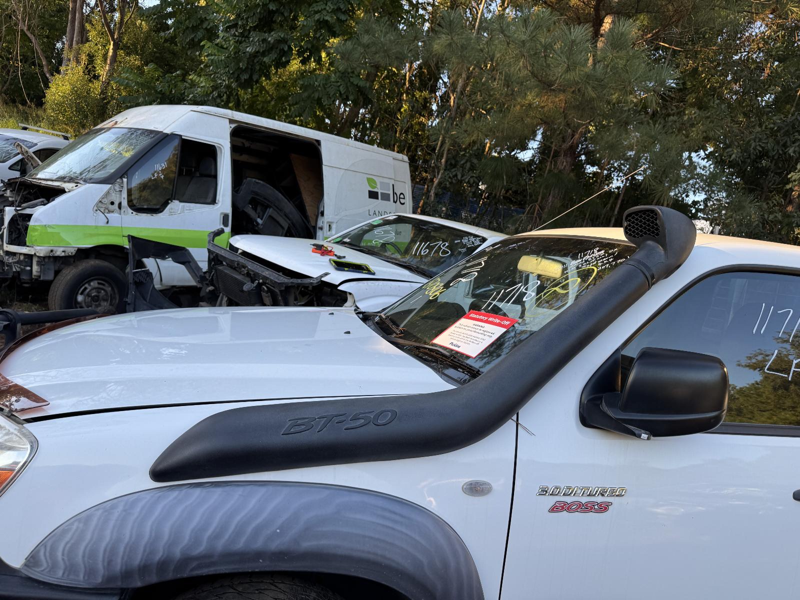 View MAZDA BT50 2011 2 Door Utility Breaking