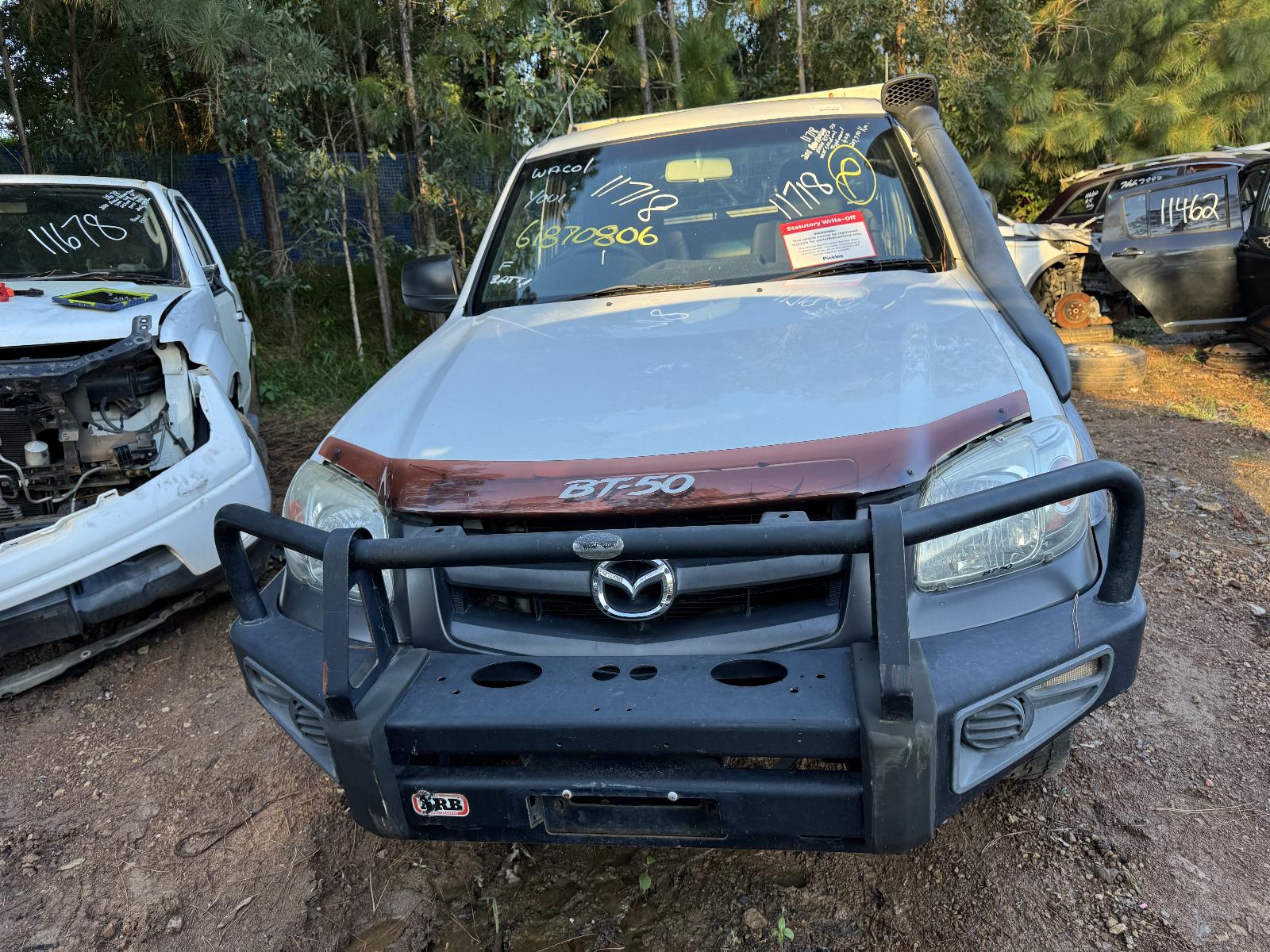 View MAZDA BT50 2011 2 Door Utility Breaking