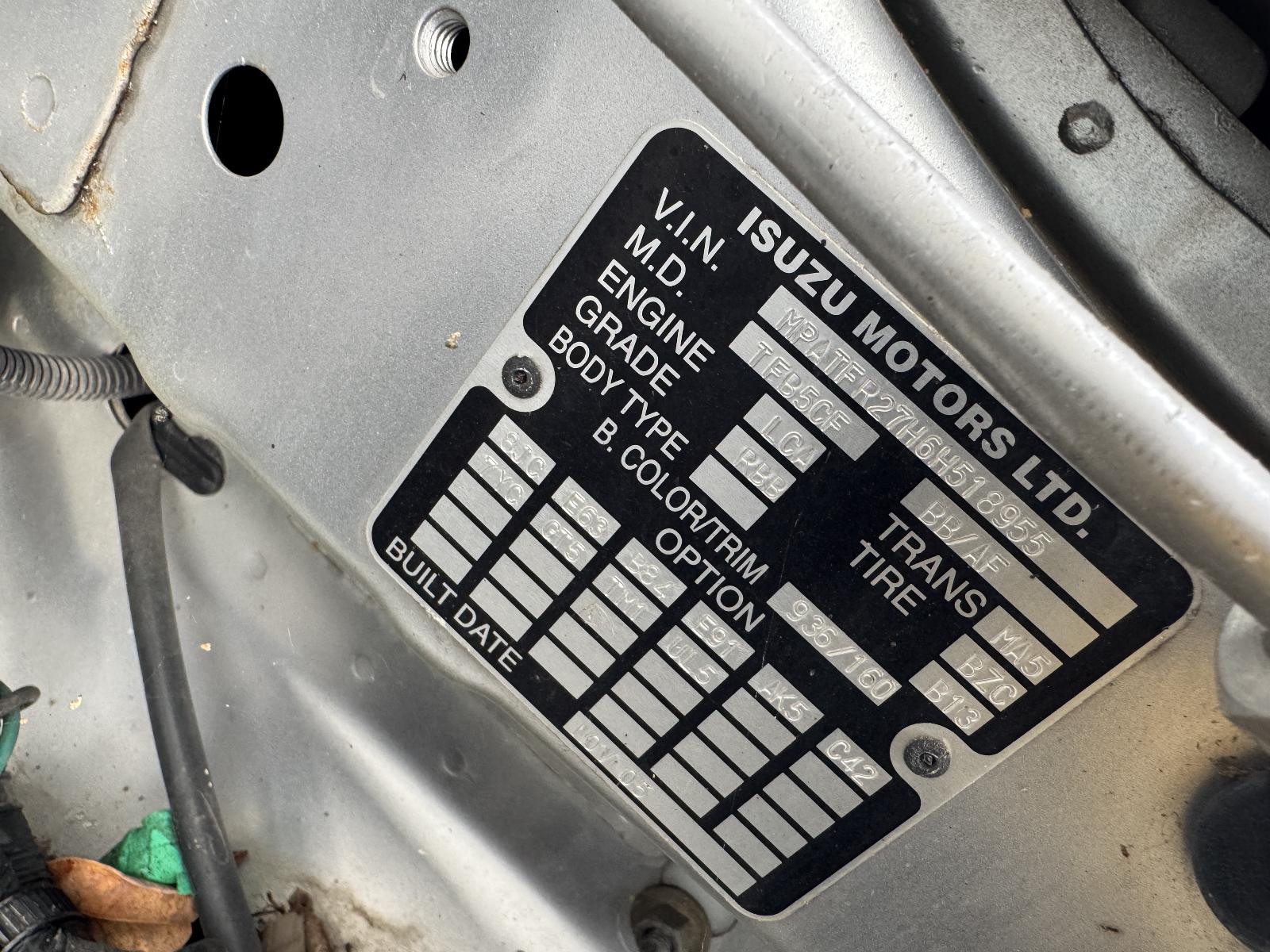 View HOLDEN RODEO 2006 2 Door Utility Breaking