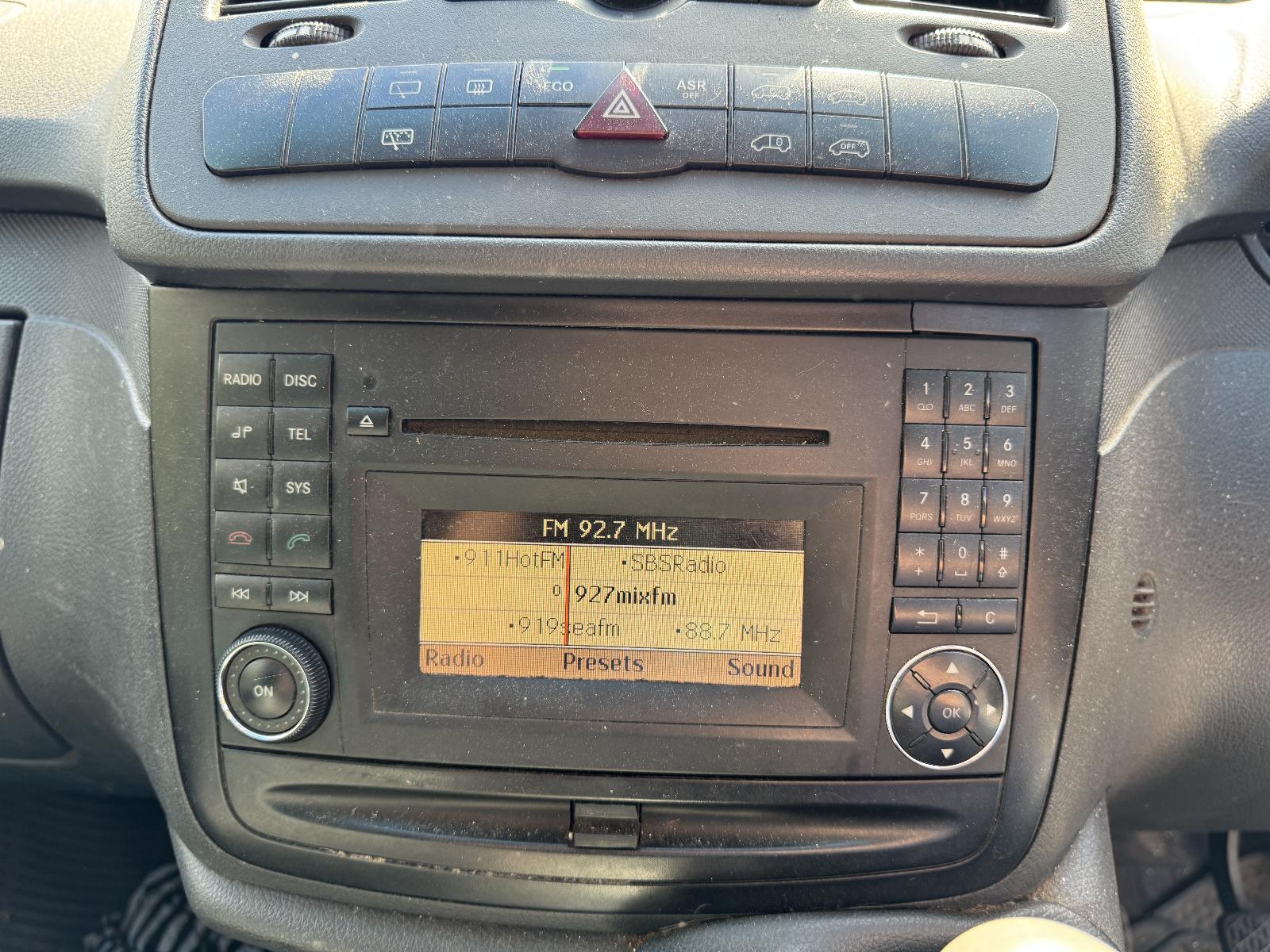 View MERCEDES VITO 2013 2 Door Van Breaking