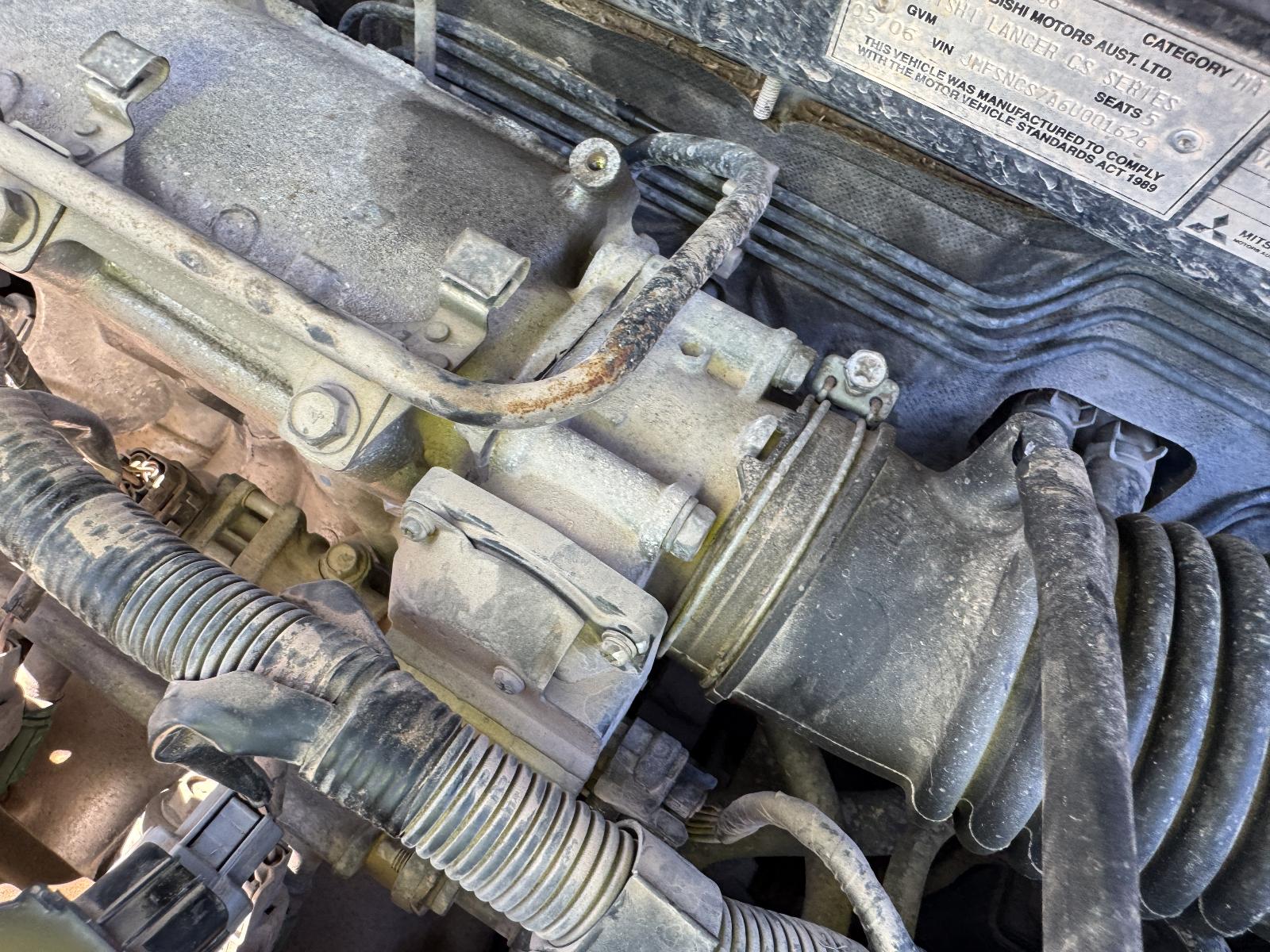 View MITSUBISHI LANCER 2006 4 Door Sedan Breaking