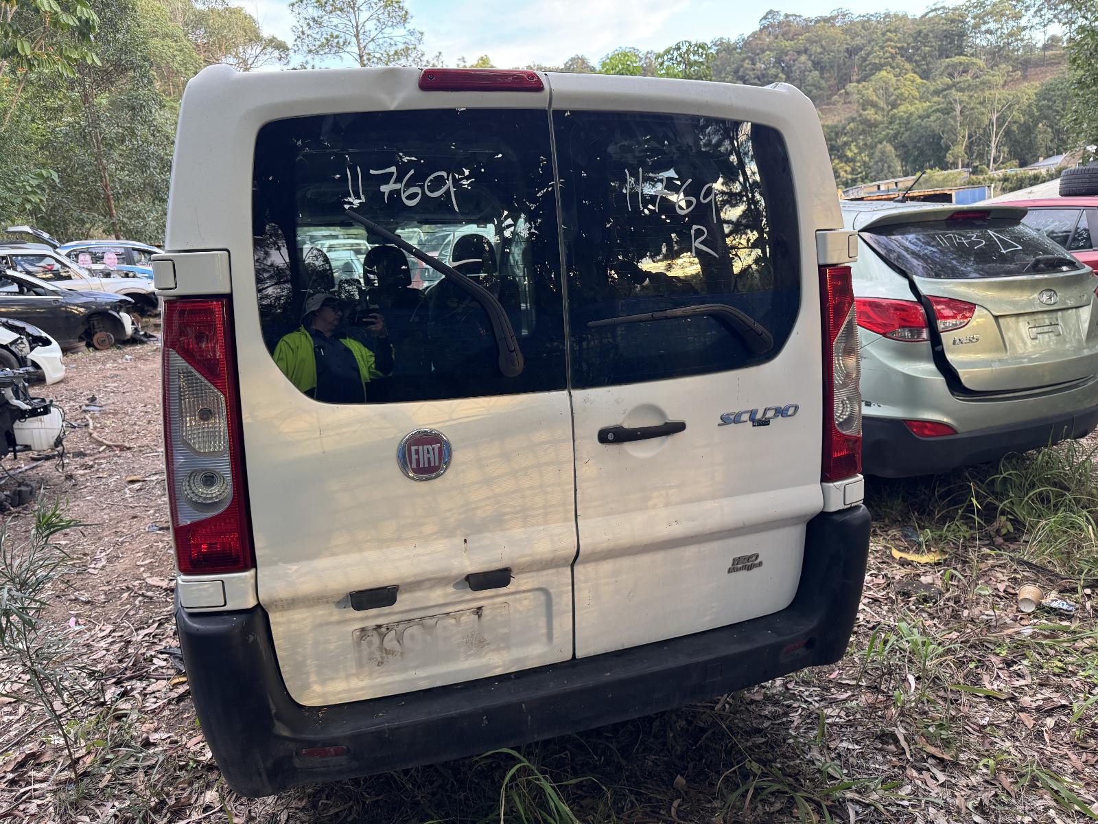 View FIAT SCUDO 2013 2 Door Van Breaking