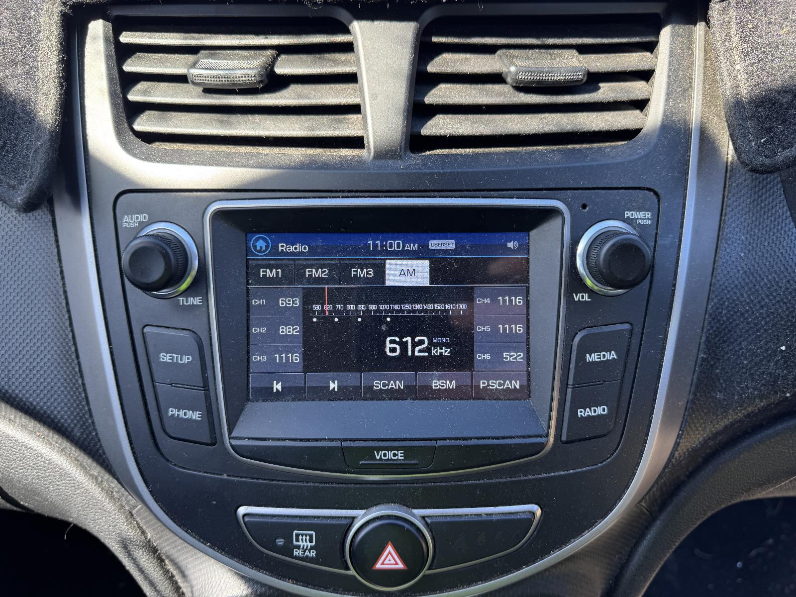 View HYUNDAI ACCENT 2017 4 Door Sedan Breaking