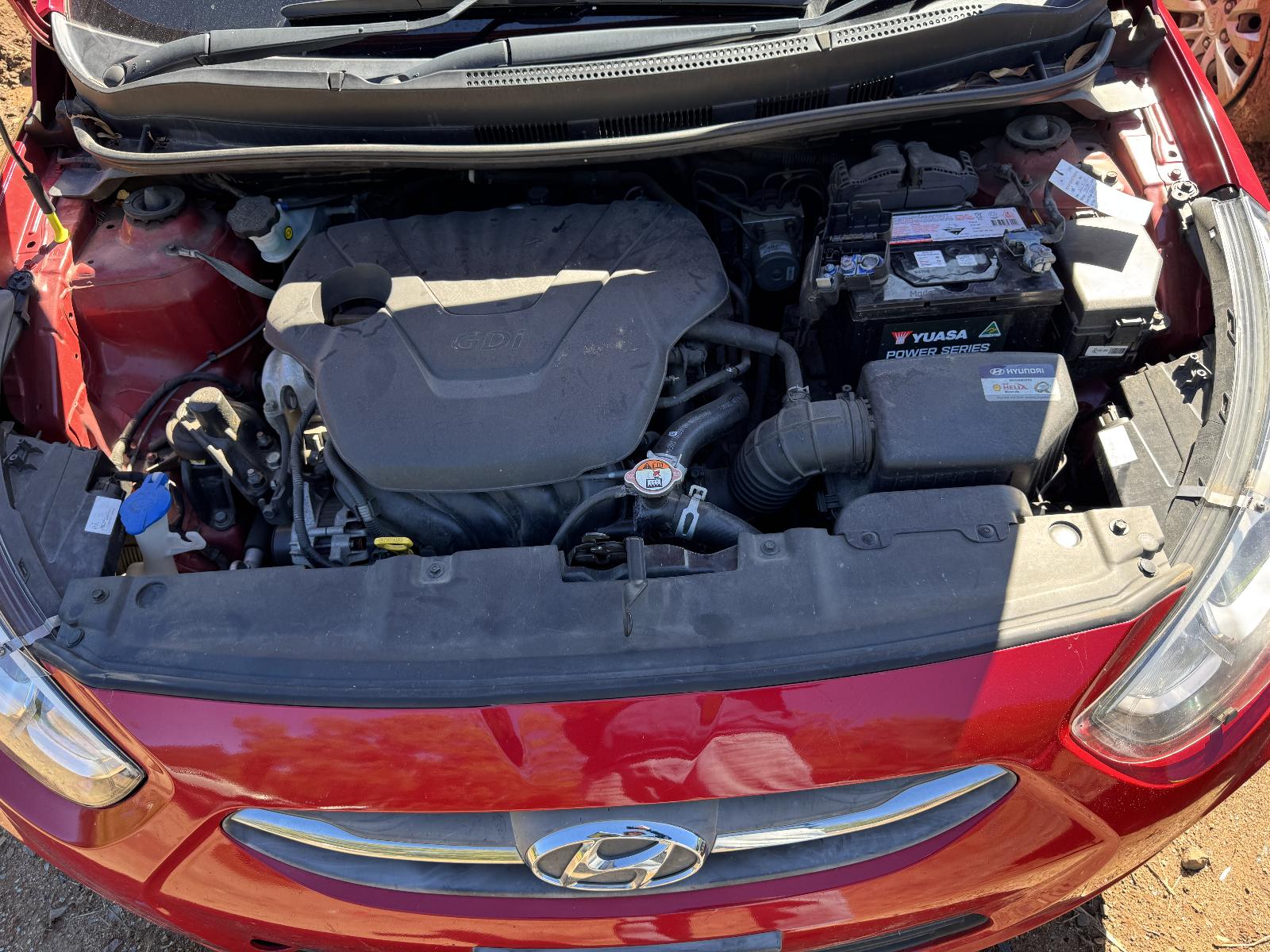 View HYUNDAI ACCENT 2017 4 Door Sedan Breaking