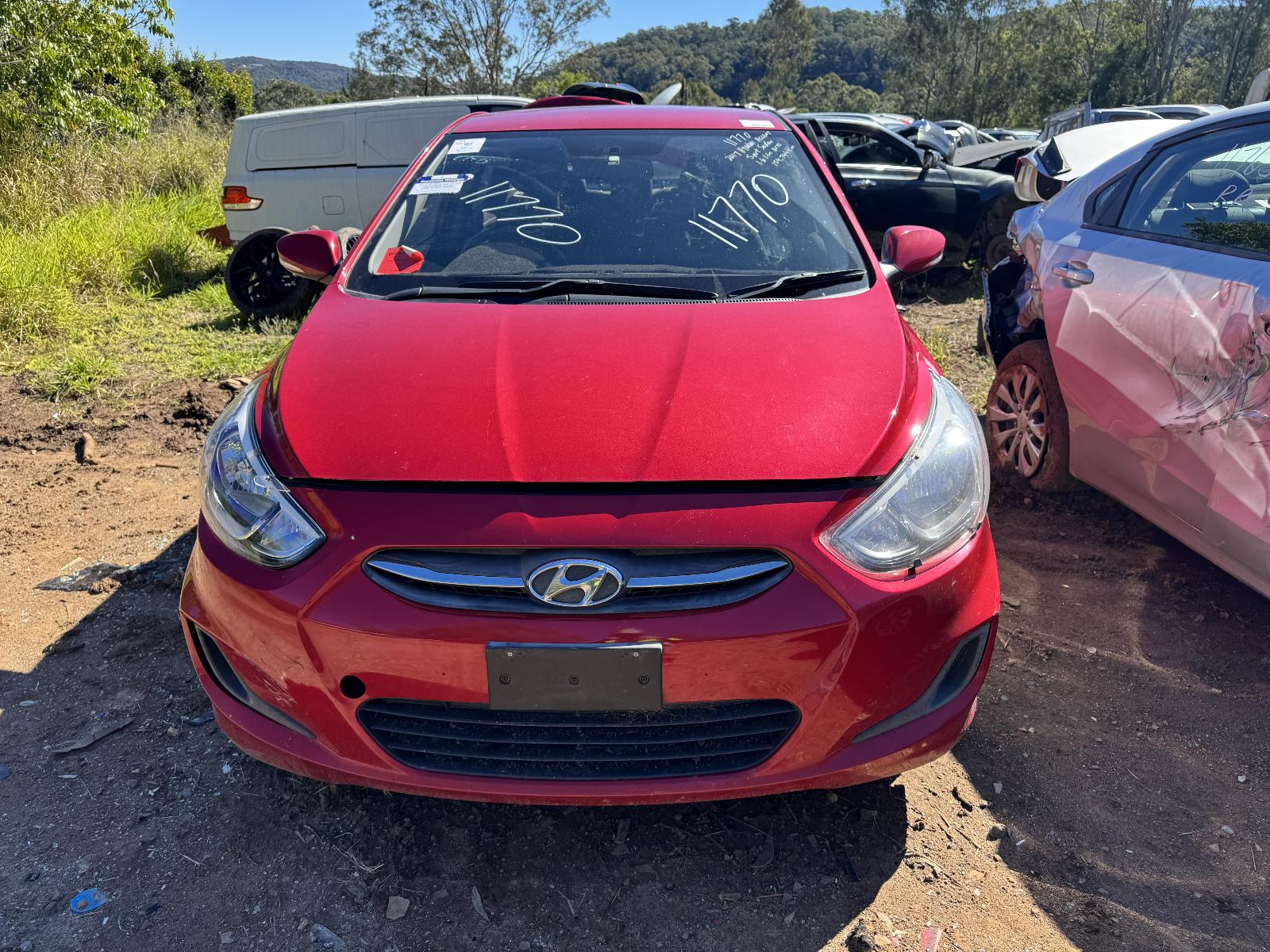 View HYUNDAI ACCENT 2017 4 Door Sedan Breaking