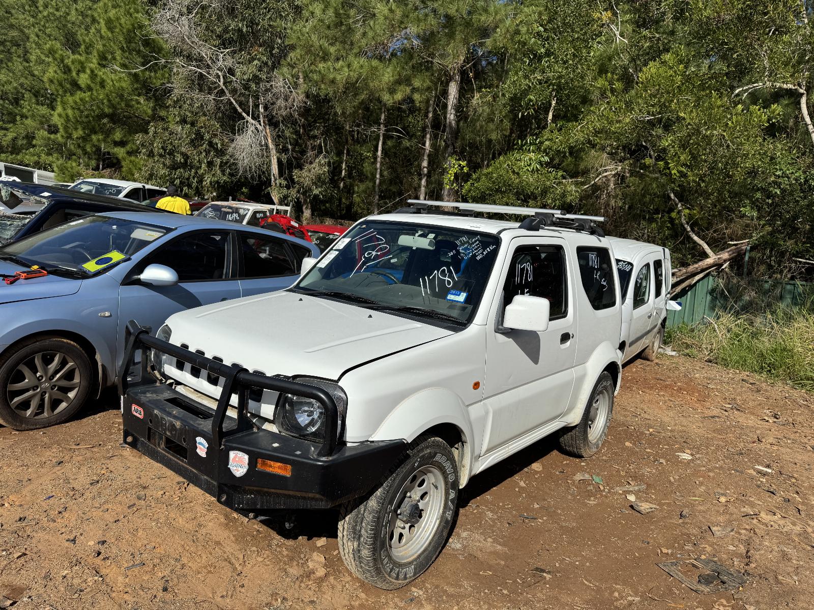 View Auto part Left Rear Side Glass SUZUKI JIMNY 2011
