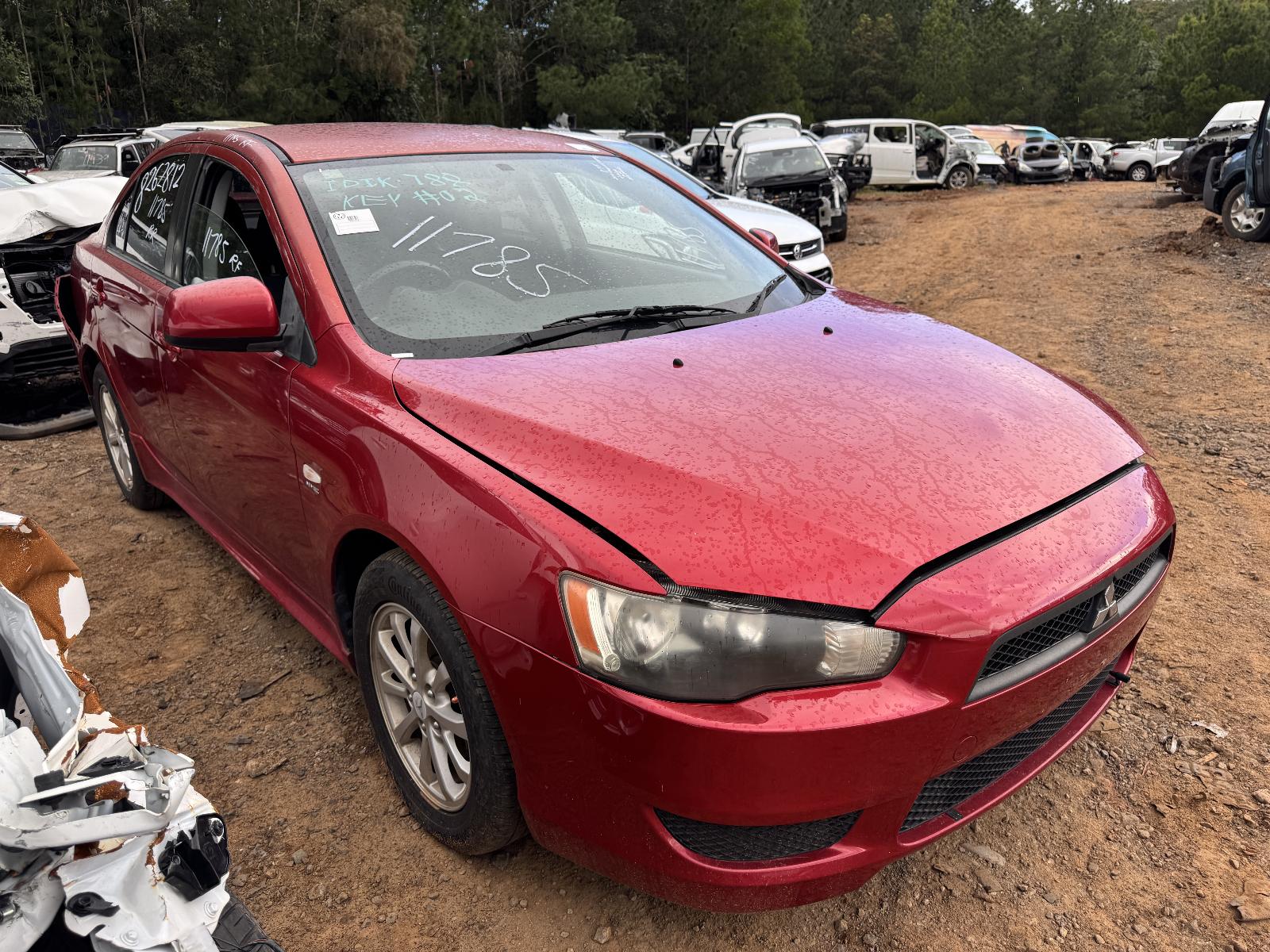 View MITSUBISHI LANCER 2010 4 Door Sedan Breaking