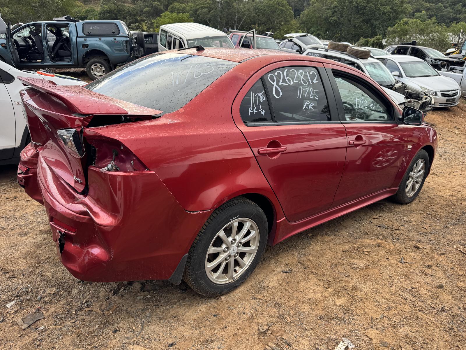 View MITSUBISHI LANCER 2010 4 Door Sedan Breaking