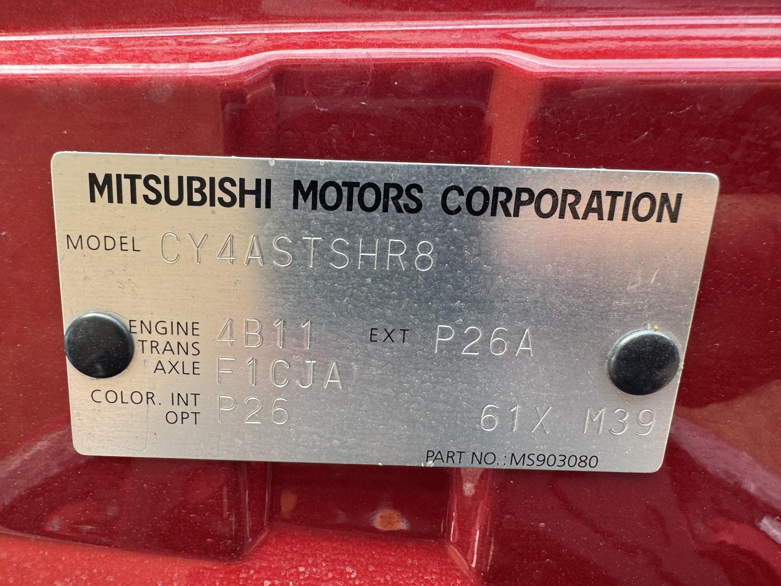 View MITSUBISHI LANCER 2010 4 Door Sedan Breaking