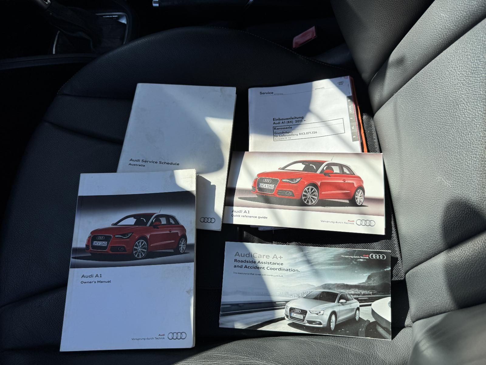 View AUDI A1 2011 2 Door Hatchback Breaking