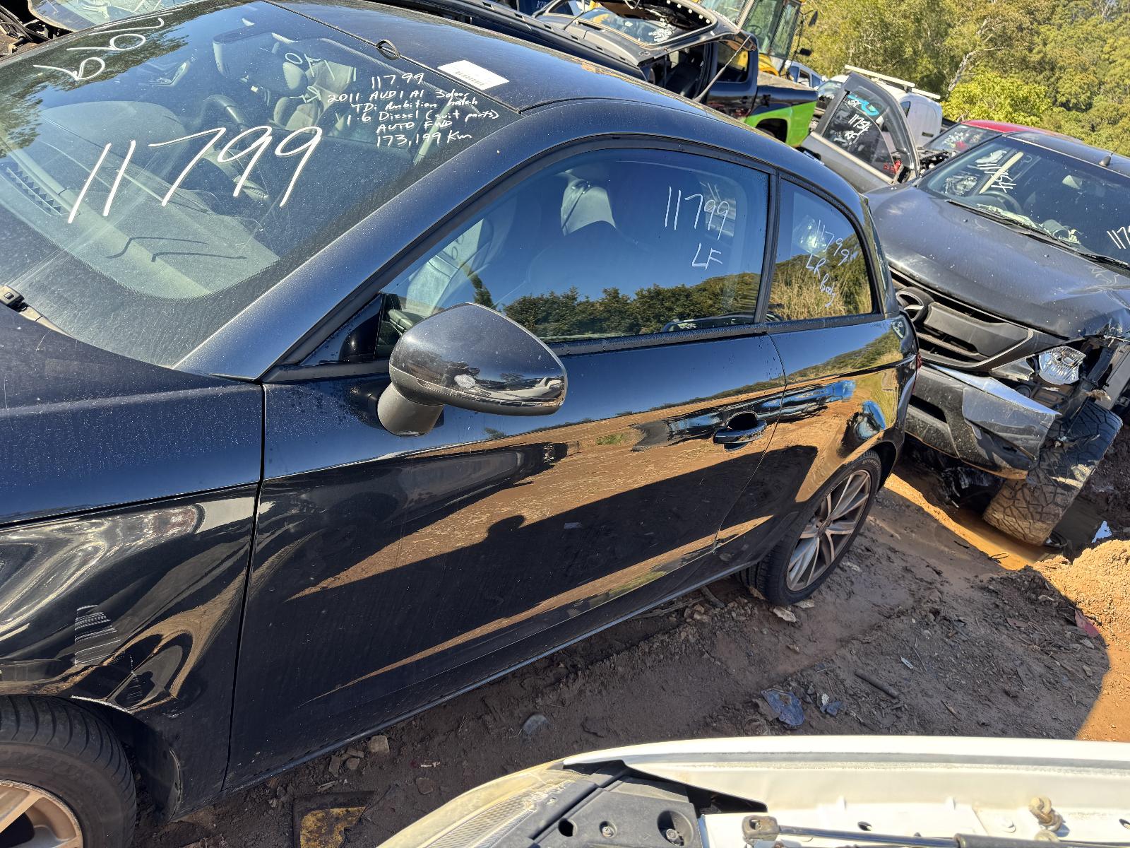 View AUDI A1 2011 2 Door Hatchback Breaking