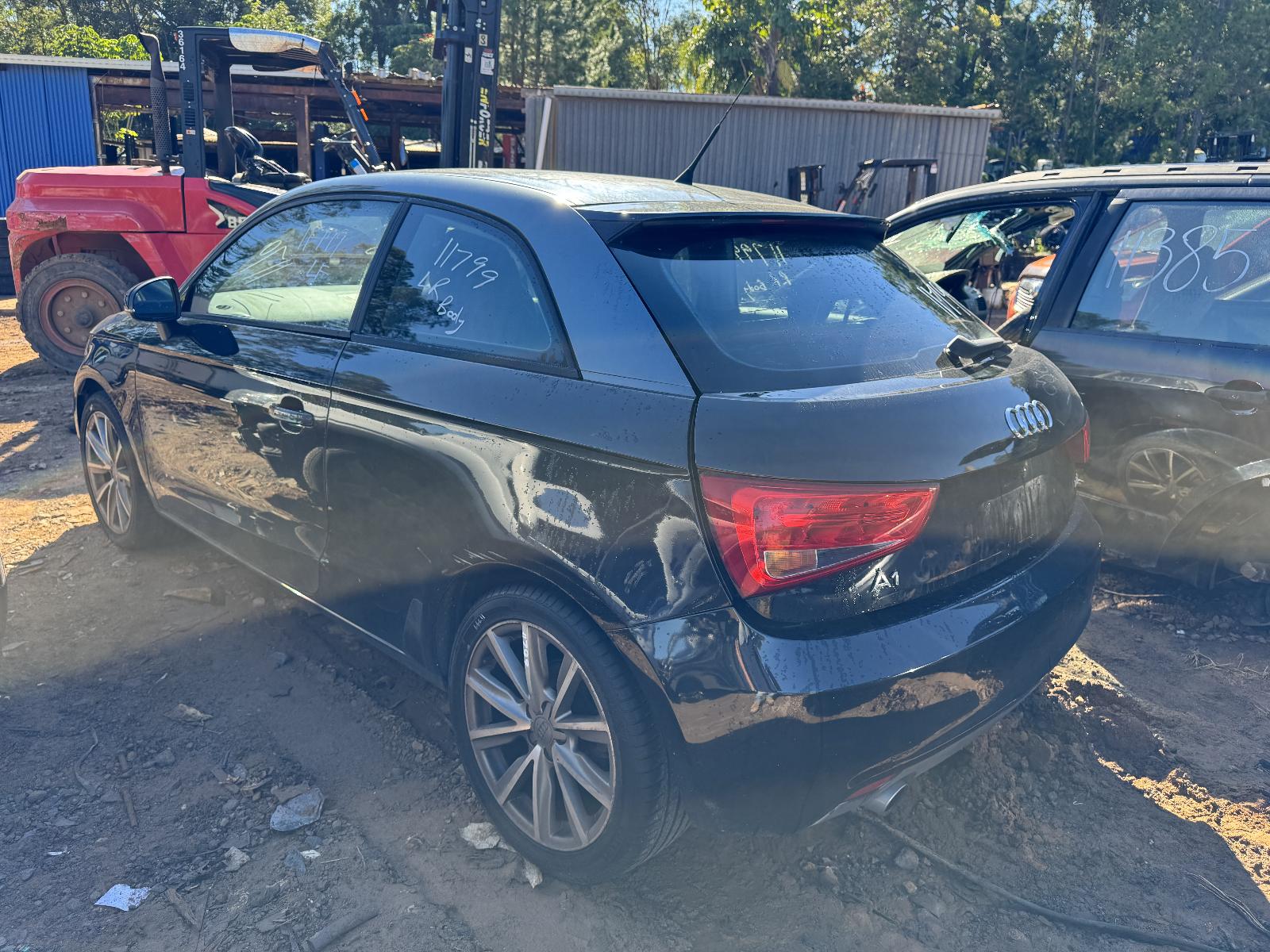 View AUDI A1 2011 2 Door Hatchback Breaking
