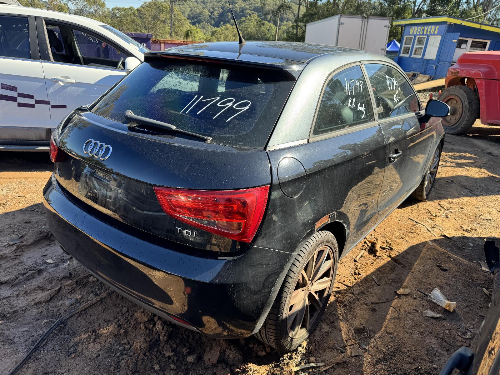 View AUDI A1 2011 2 Door Hatchback Breaking