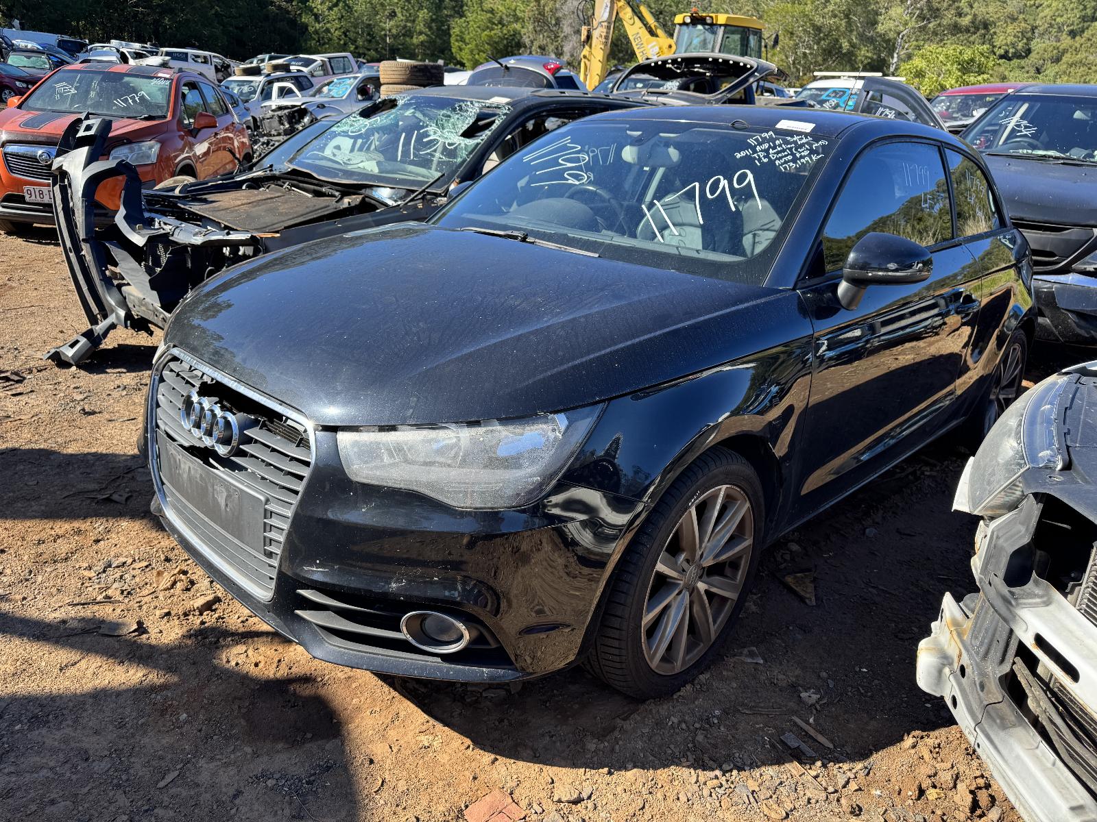 View AUDI A1 2011 2 Door Hatchback Breaking