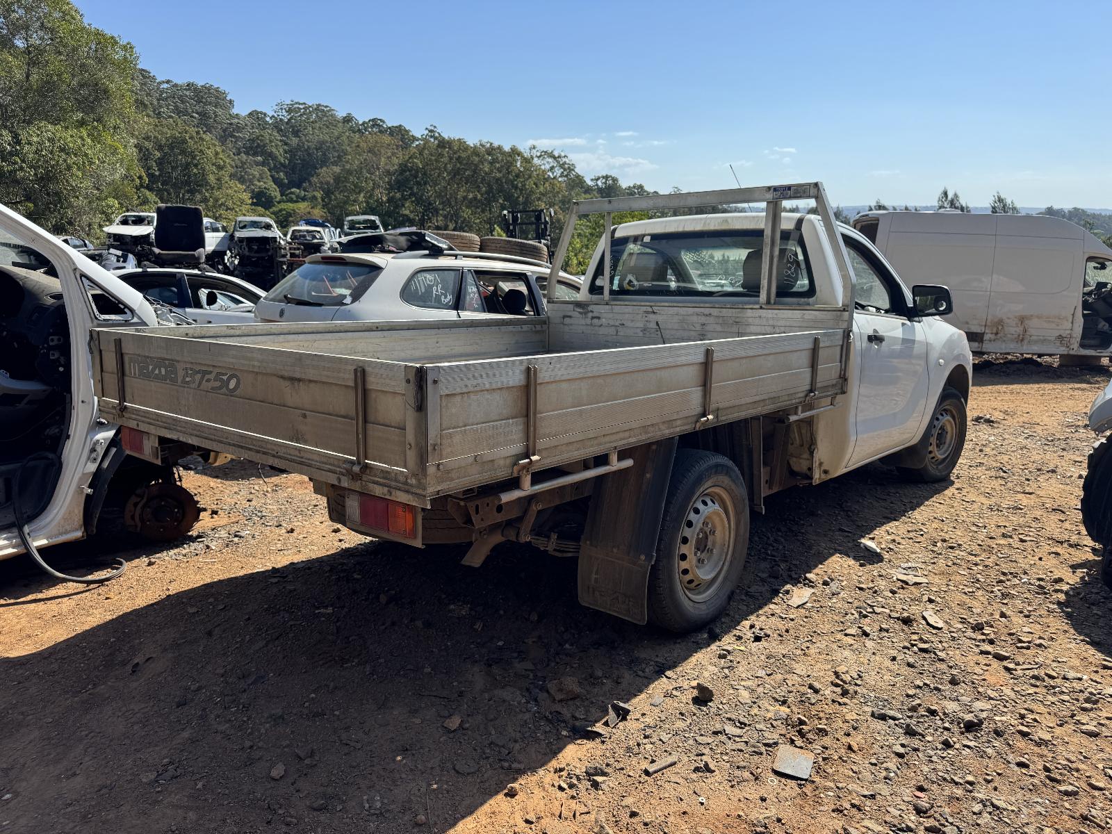 View MAZDA BT50 2013 2 Door Utility Breaking