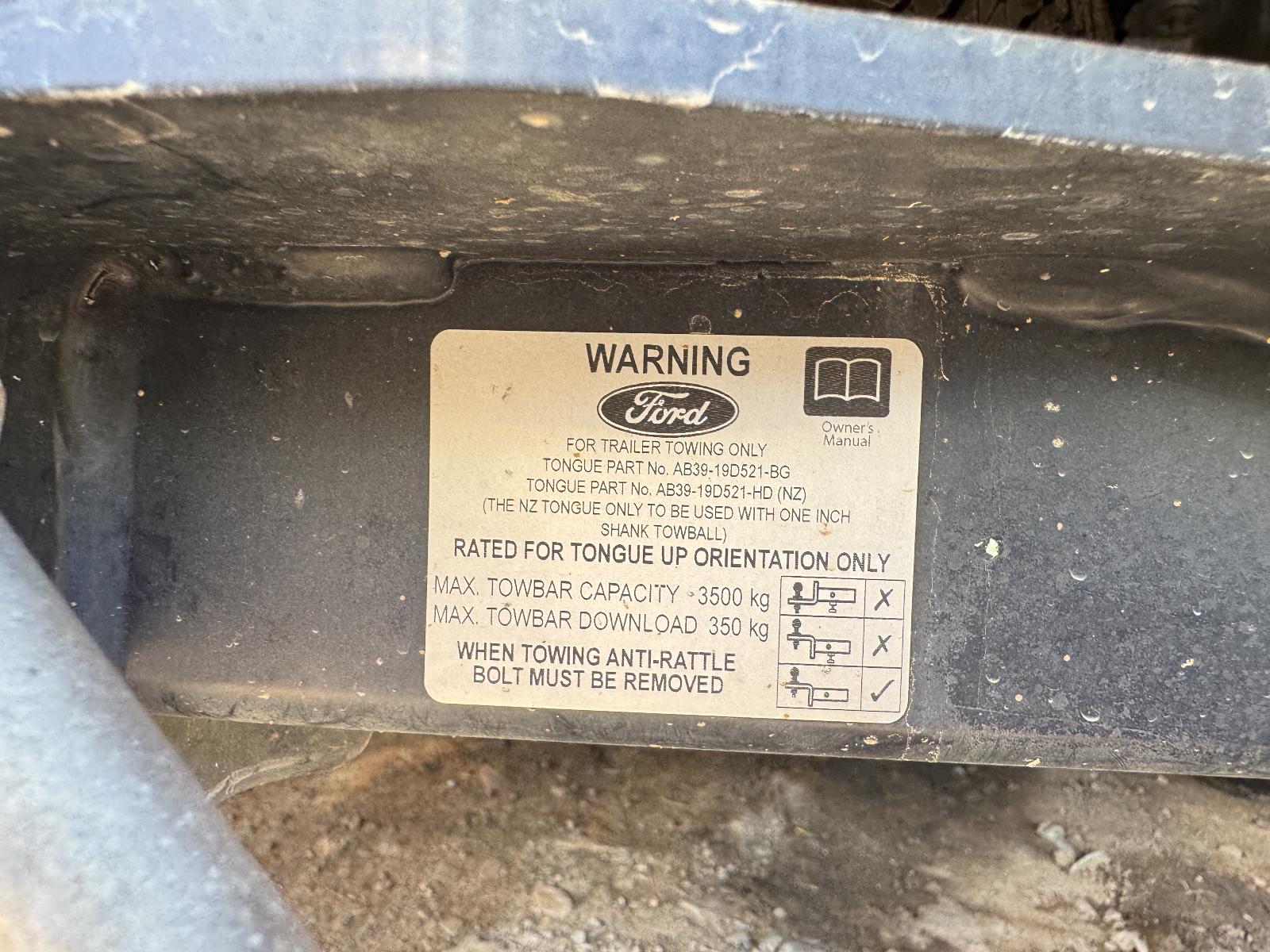 View Auto part Engine FORD RANGER 2018