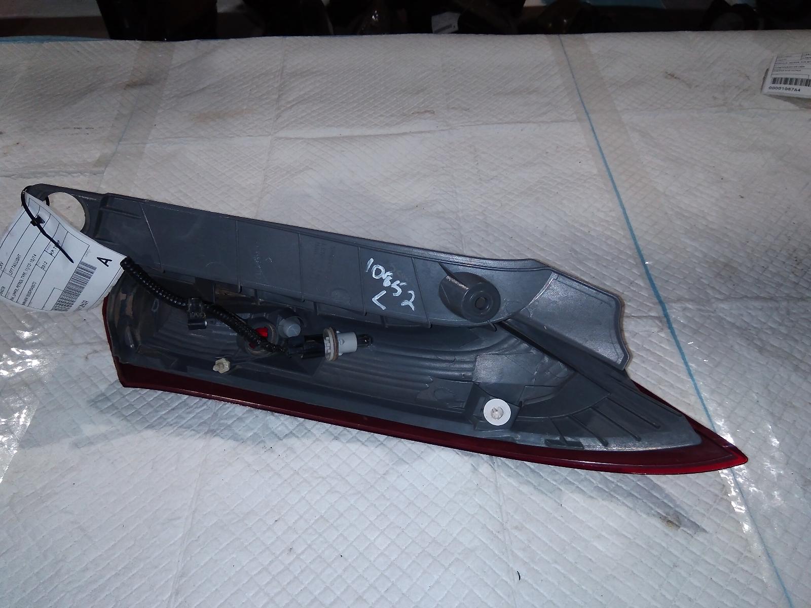 View Auto part Left Taillight Honda Crv 2012