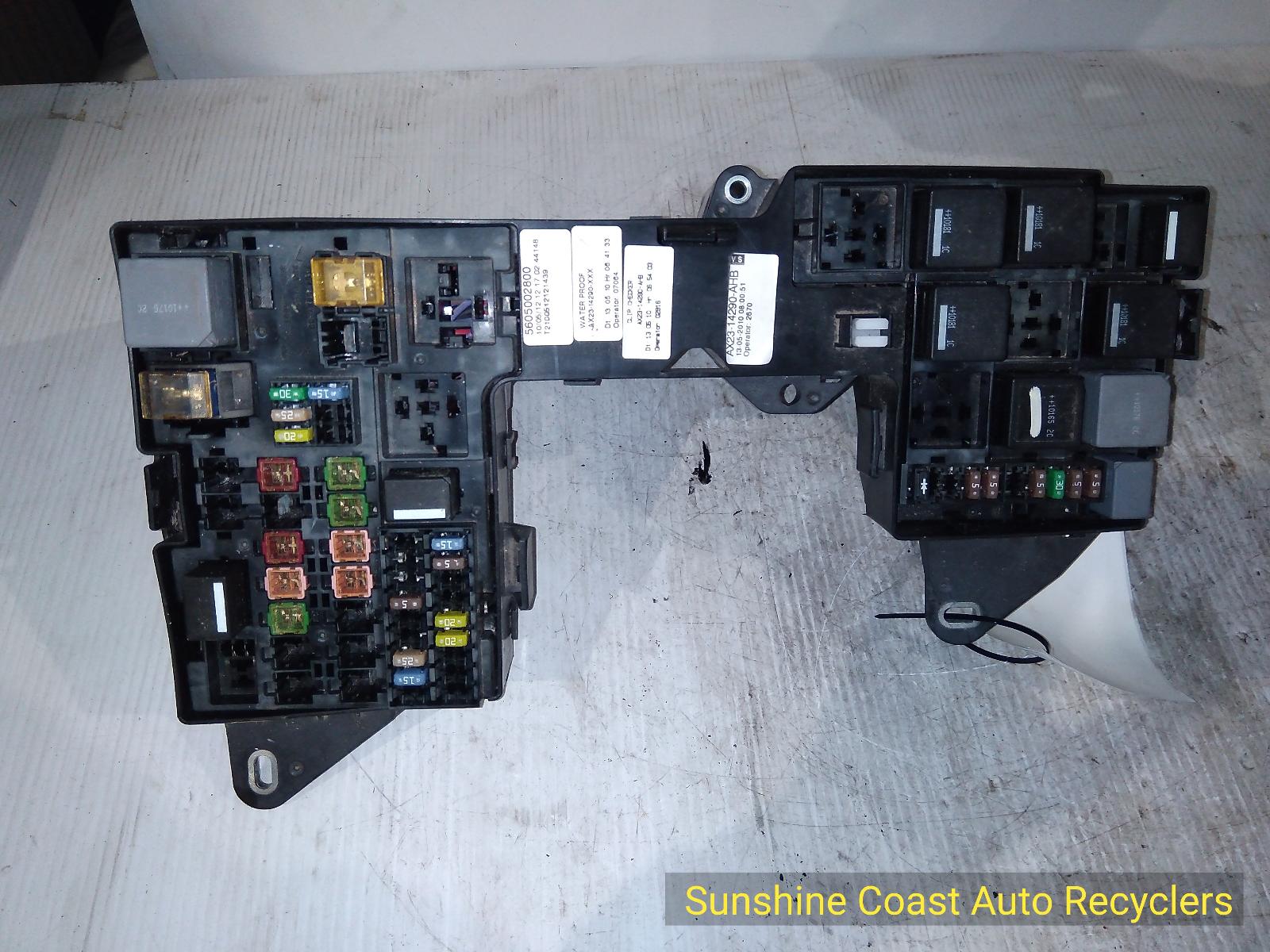 View Auto part Fuse Box JAGUAR XF 2010