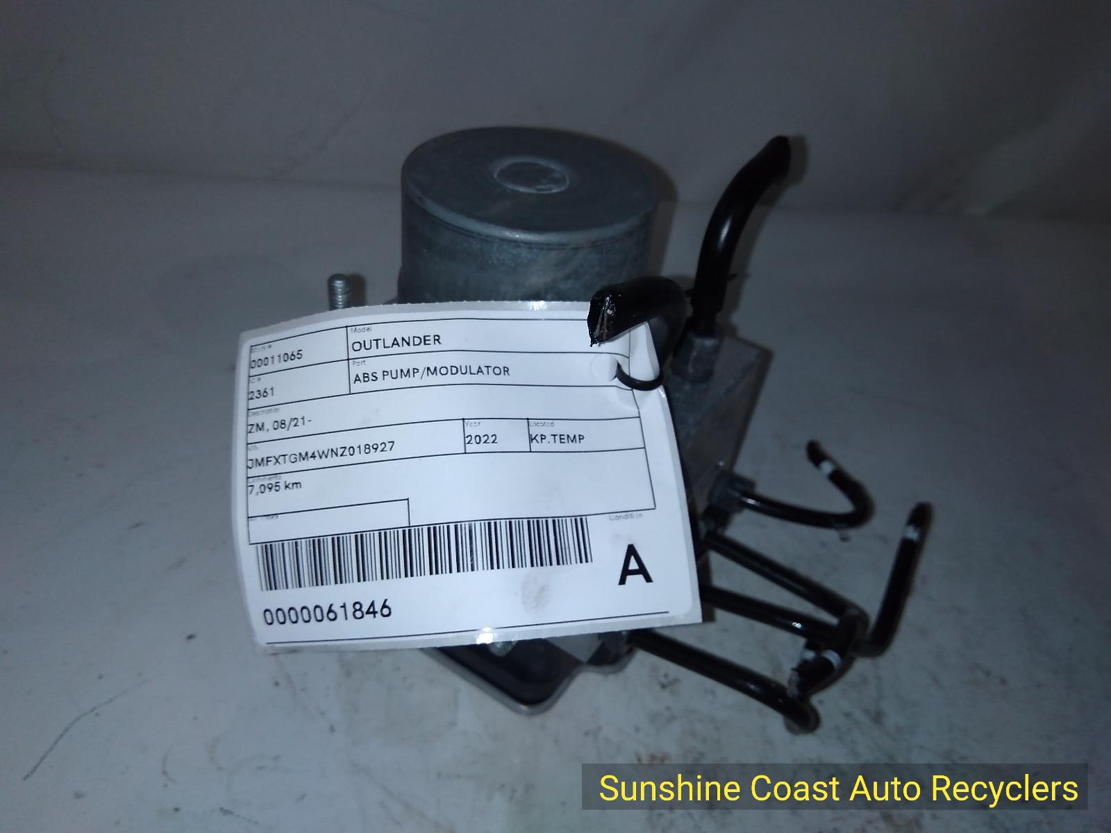 View Auto part Abs Pump/Modulator Mitsubishi Outlander 2022