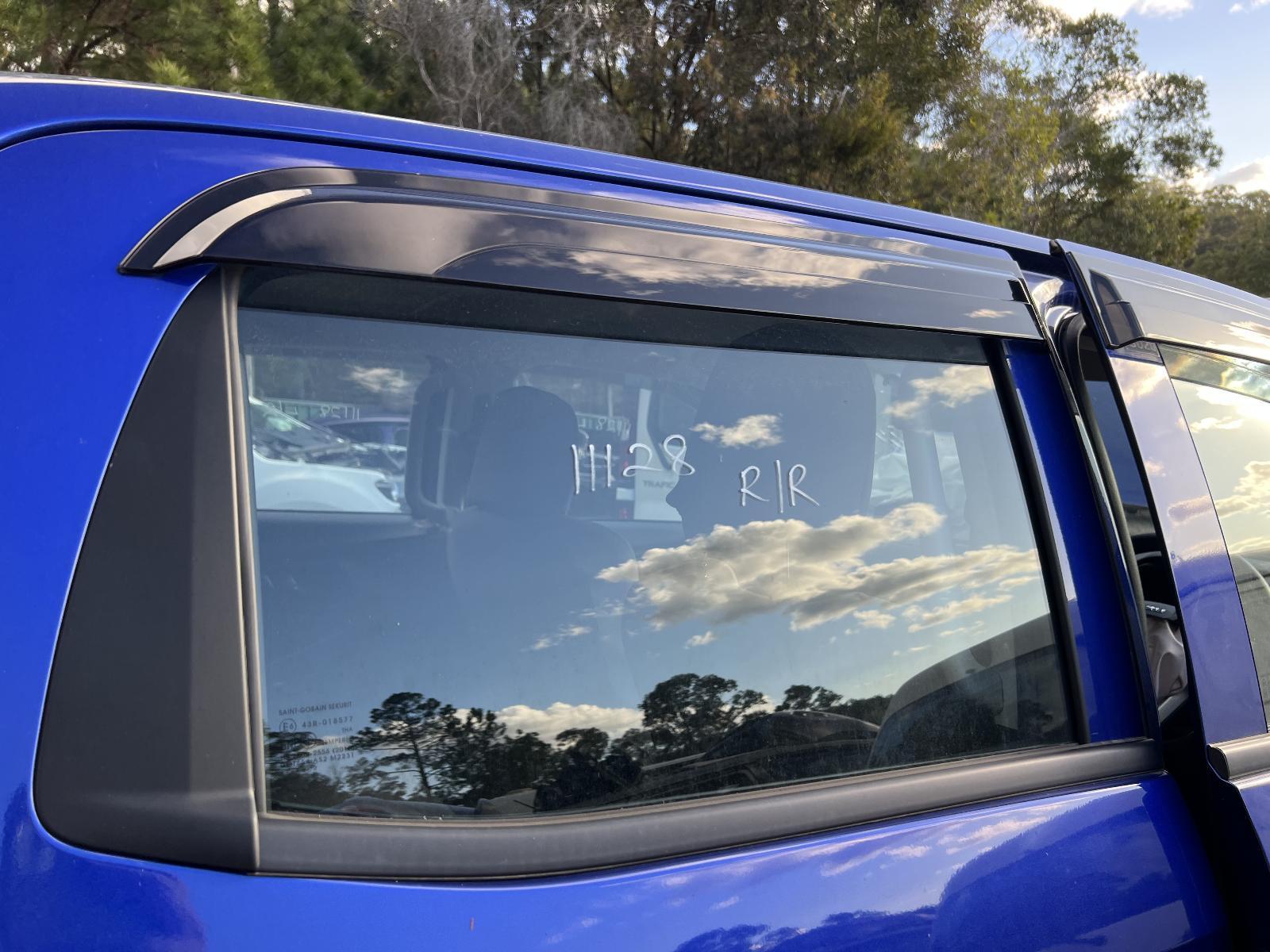 View Auto part Right Rear Door Window ISUZU DMAX 2022