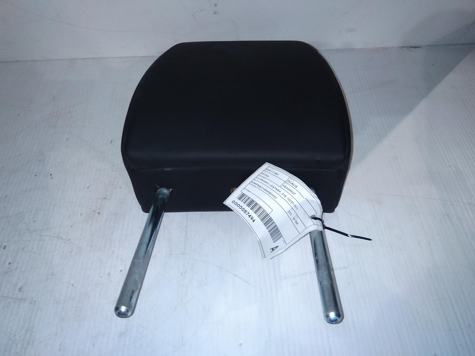 View Auto part Headrest Nissan Dualis 2010
