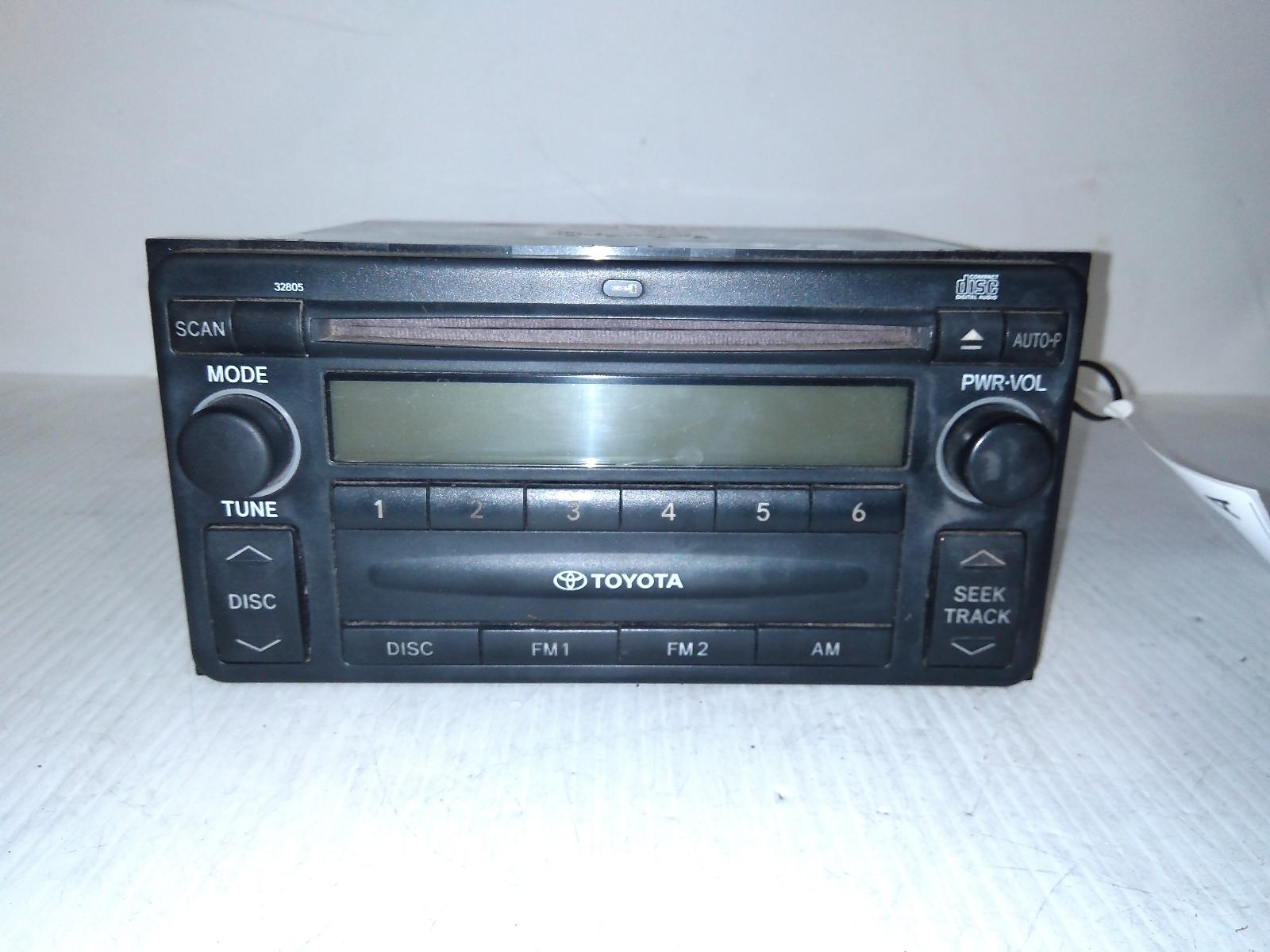 2003 Toyota Rav4 Radio/Cd/Dvd/Sat/Tv View Auto part Radio/Cd/Dvd/Sat/Tv Toyota Rav4 2003