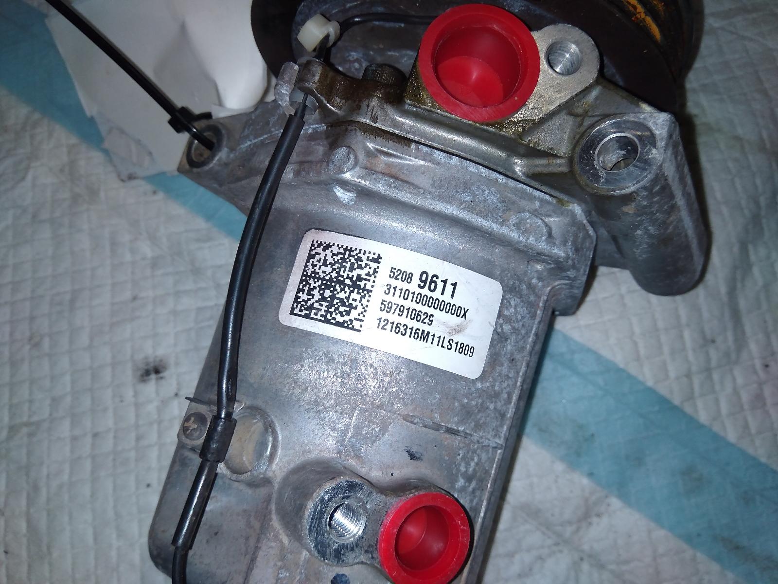 View Auto part A/C Compressor Holden Colorado 2017