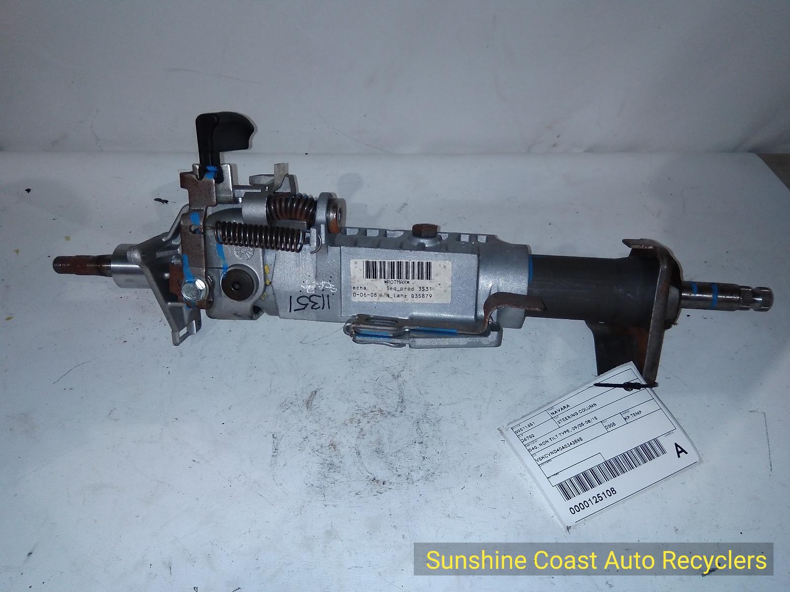 View Auto part Steering Column Nissan Navara 2008