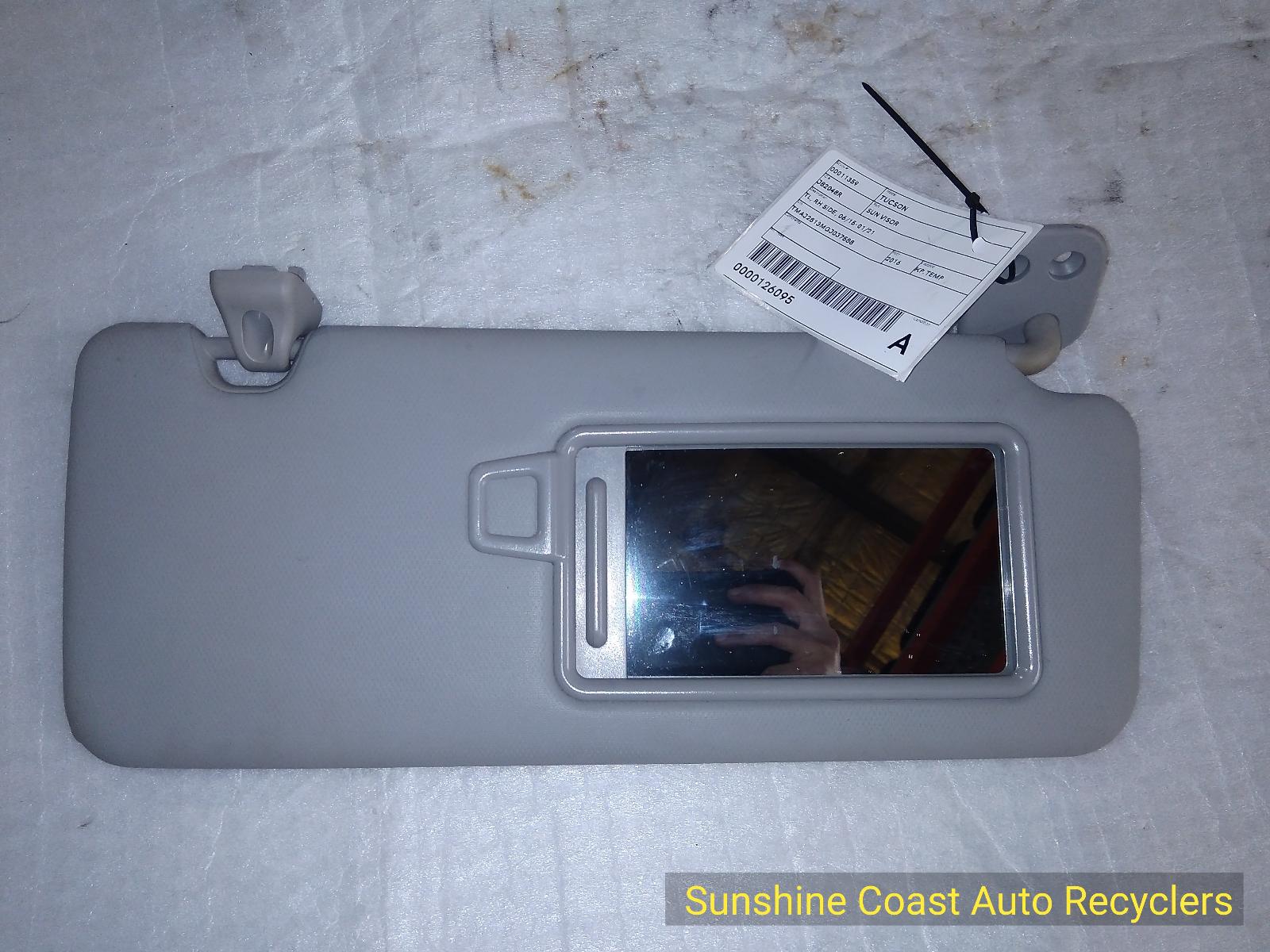 2016 Hyundai Tucson Sunvisor View Auto part Sunvisor Hyundai Tucson 2016
