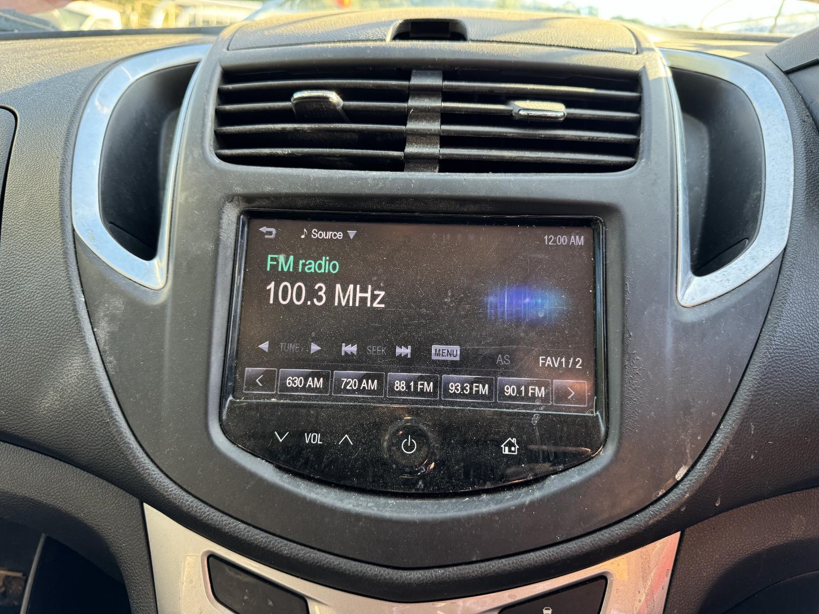 View Auto part Radio/Cd/Dvd/Sat/Tv HOLDEN TRAX 2013