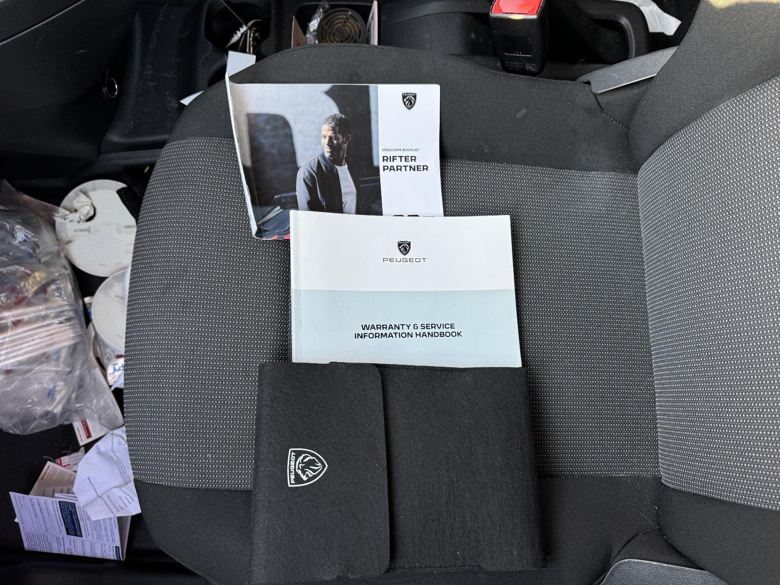 View Auto part Owners Handbook PEUGEOT PARTNER 2023