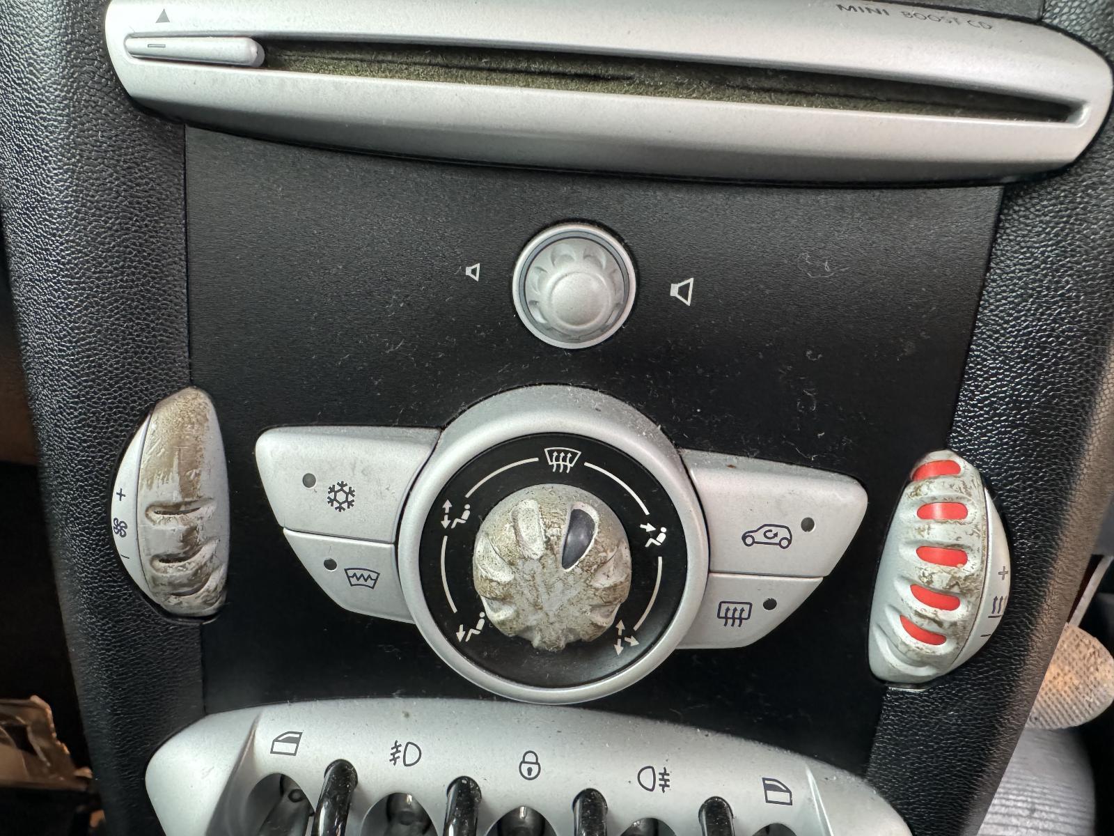 View Auto part Heater/Ac Controls MINI COOPER 2010