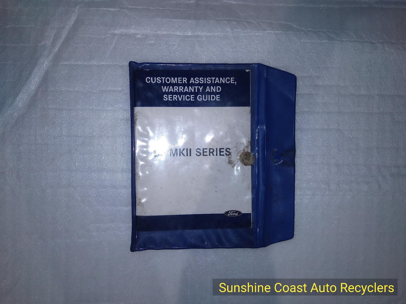 View Auto part Owners Handbook FORD FALCON 2007