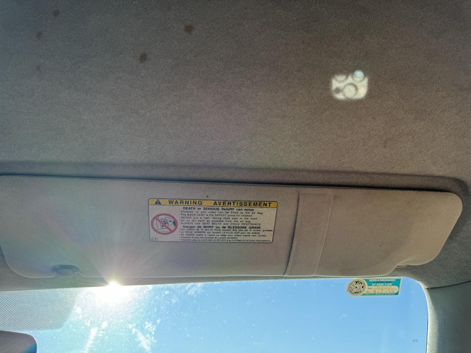 View Auto part Sunvisor TOYOTA HIACE 2011