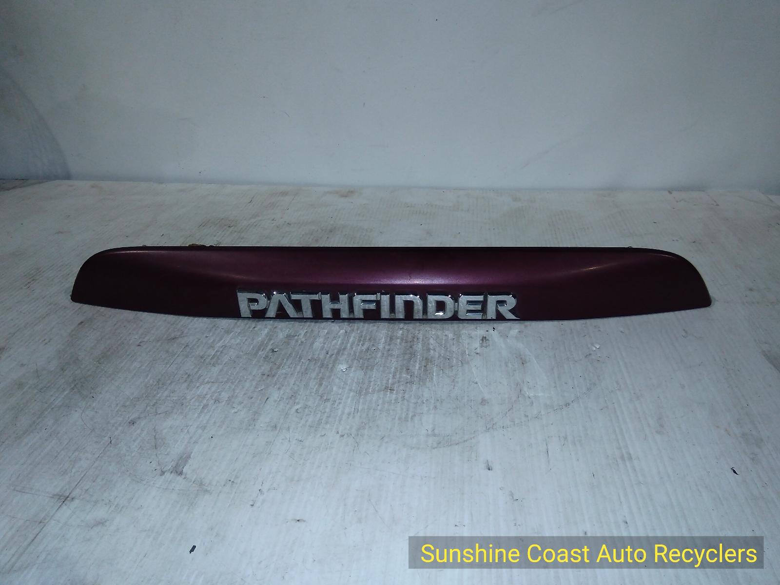 View Auto part Rear Garnish NISSAN PATHFINDER 2001
