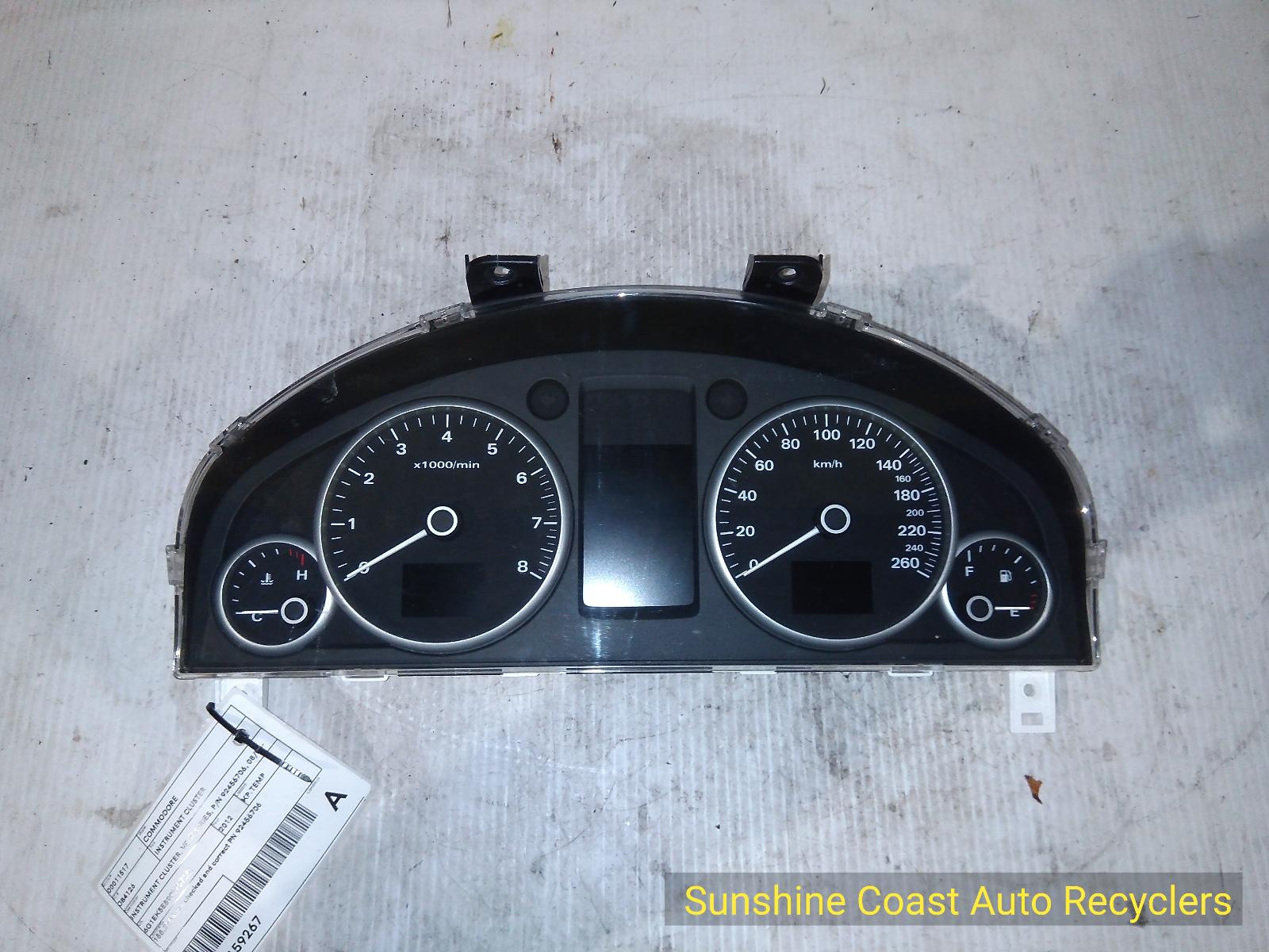 View Auto part Instrument Cluster HOLDEN COMMODORE 2012