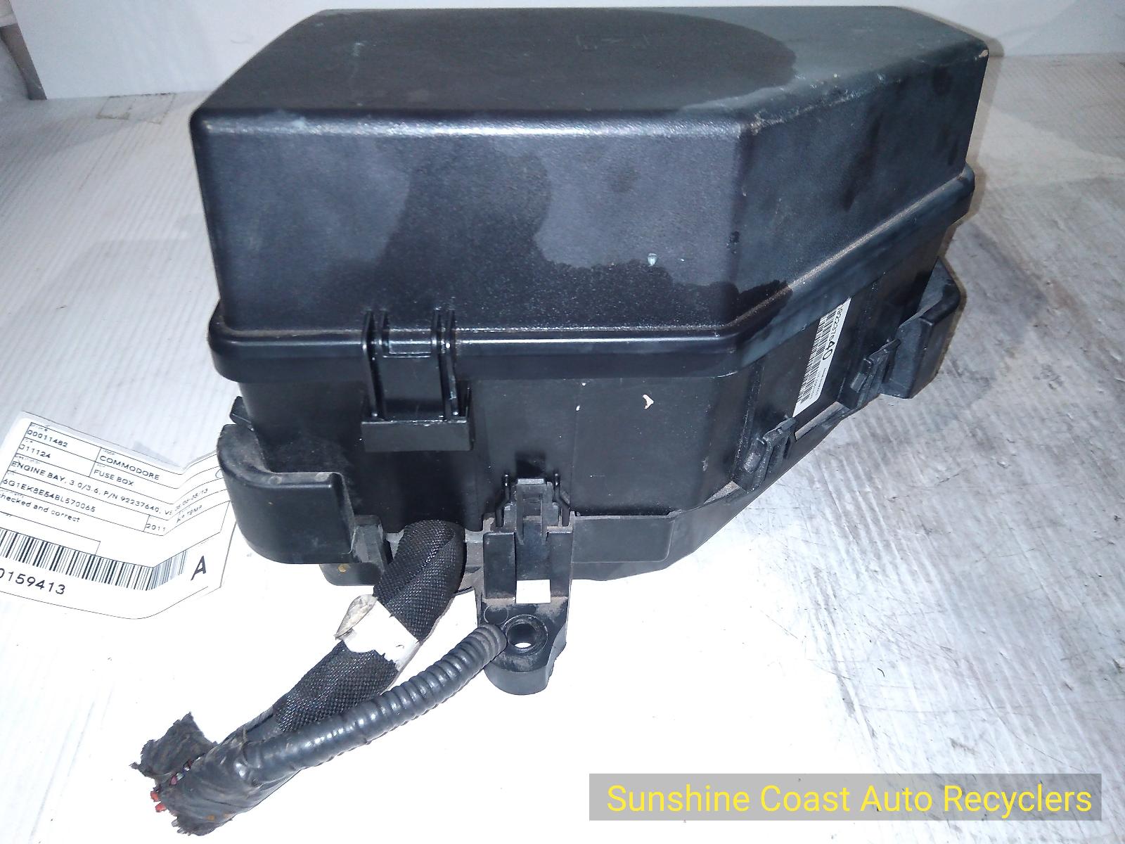 View Auto part Fuse Box HOLDEN COMMODORE 2011