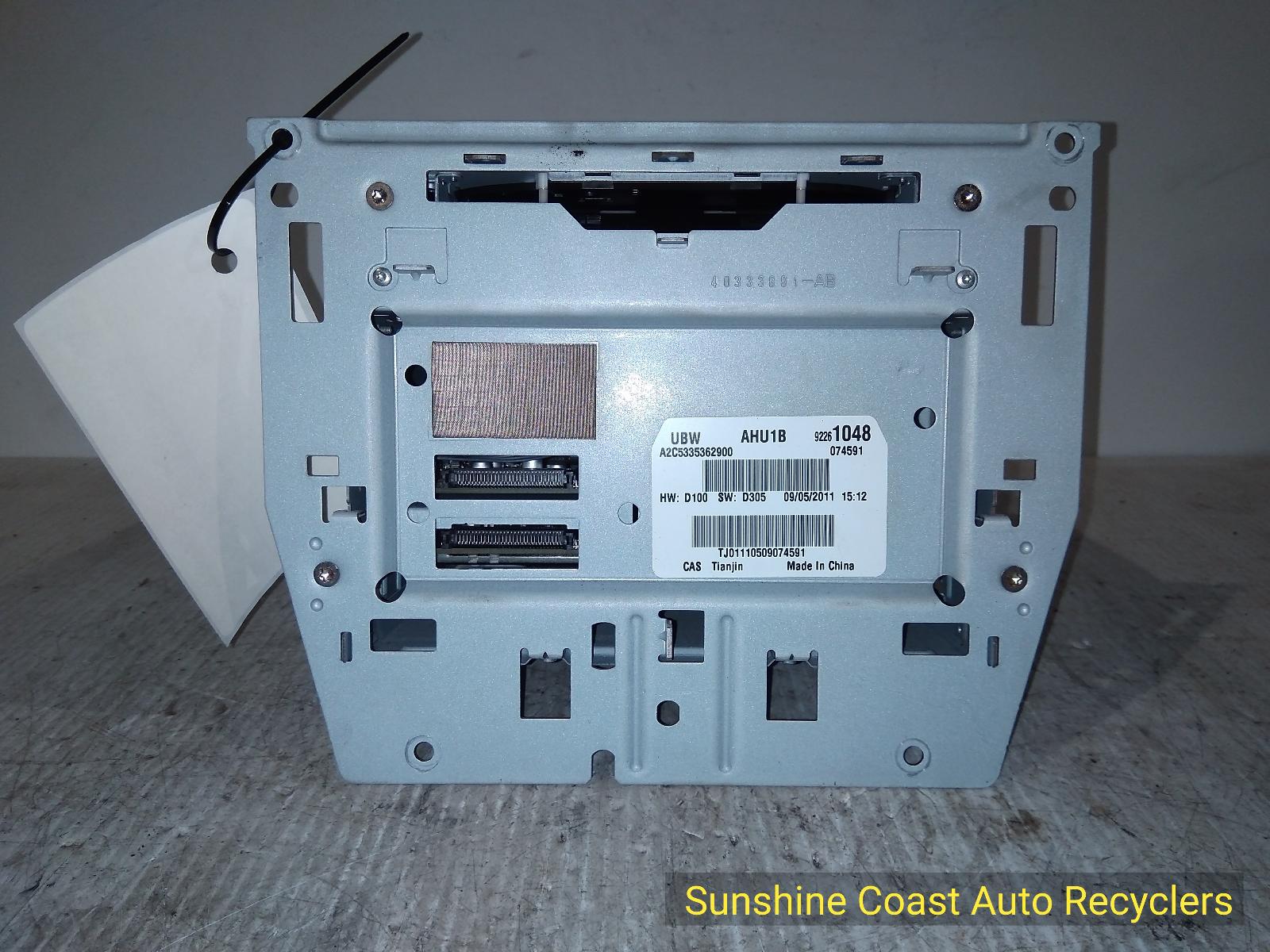 View Auto part Radio/Cd/Dvd/Sat/Tv HOLDEN COMMODORE 2011