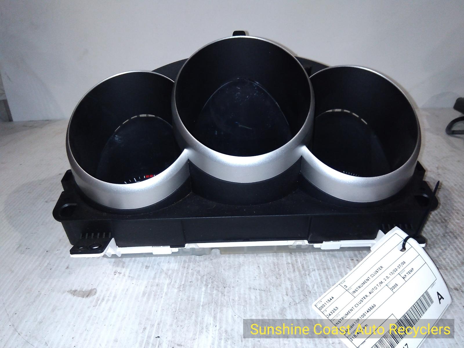 2005 Mazda 3 Instrument Cluster View Auto part Instrument Cluster Mazda 3 2005